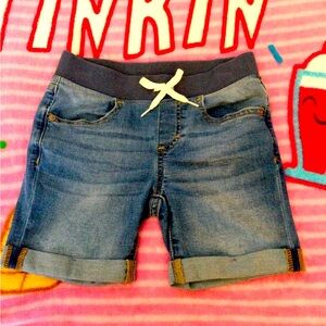 Girls wonder nation jean shorts.